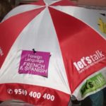 Promotional Umbrella Design - Lets Talk