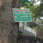 Sunpack Sheet Advertising - No Parking - Food and More